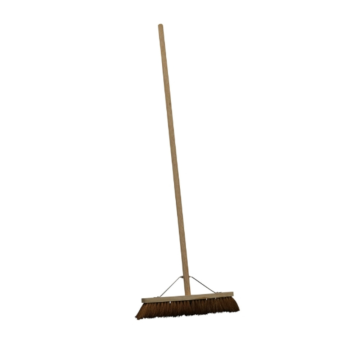 18" Bassine Medium Brush C/W Handle & Stay