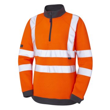 ELBERRY Leo EcoViz Womens 1/4 Zip Sweatshirt SSL01
