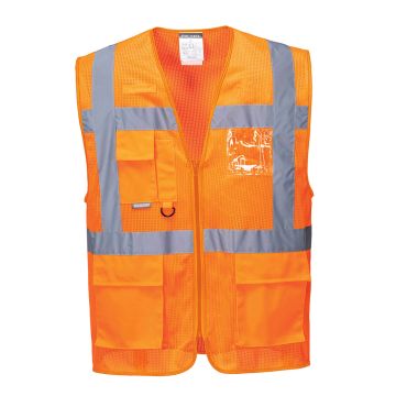 Athens Hi-Vis Mesh Executive Vest C376