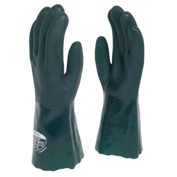 Polyco Polysol PVC Chemical Gauntlet 35cm P73
