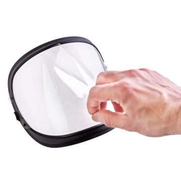 Spare protective visor TR1, clear