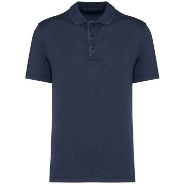 Native Spirit Washed Jersey Polo Shirt NS201