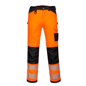 PW3 Hi-Vis Lightweight Stretch Work Trousers PW303
