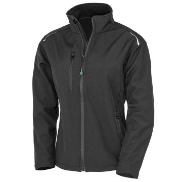 Result Genuine Recycled Ladies Three Layer Printable Soft Shell Jacket RS900F