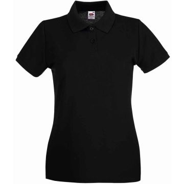 Fruit of the Loom Lady-Fit Premium Cotton Pique Polo Shirt SS89