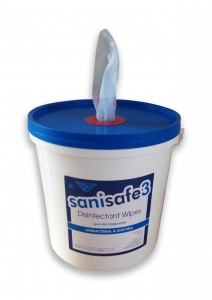 Sanisafe3 Wipes (Tub x1500)