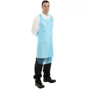 Disposable Aprons Blue (100)