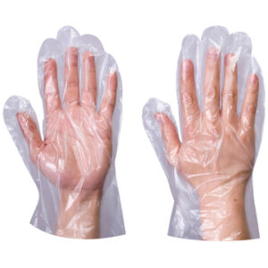Disposable Clear Gloves (box 100)