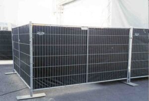Fence Tarpaulin Black 1.76×3.41m
