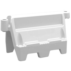 Roadbloc Barrier 1m White