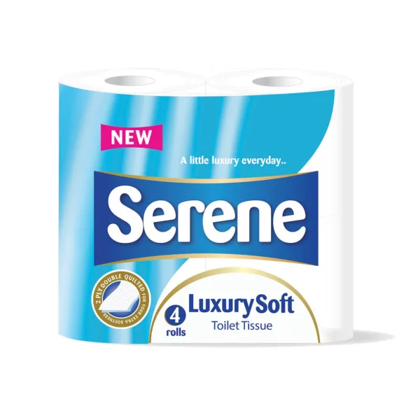 Luxury 2-ply Toilet Rolls 40×220 Sheets