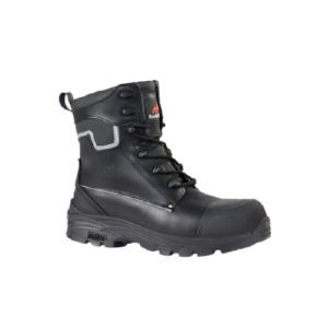 Rock Fall Shale Black High Leg Safety Boots