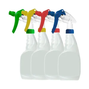 Spray Bottle & Head – 4 Colours 750ml
