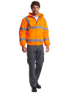 UC804 Hi-Viz Class 3 Bomber Jacket