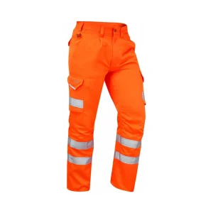 Bideford ISO 20471 Poly/Cotton Cargo Trouser Orange