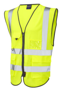 Lynton Superior Hi-Viz Waistcoat Yellow