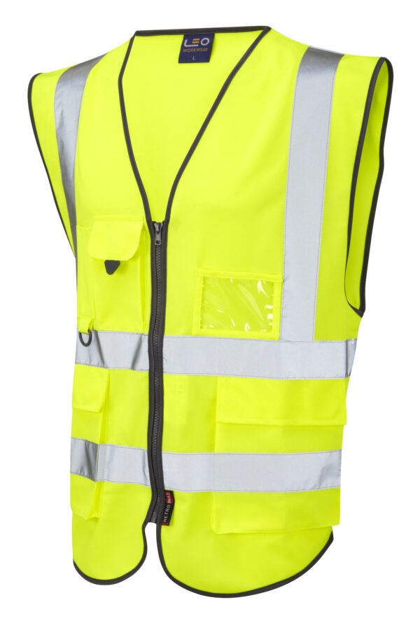 Lynton Superior Hi-Viz Waistcoat Yellow