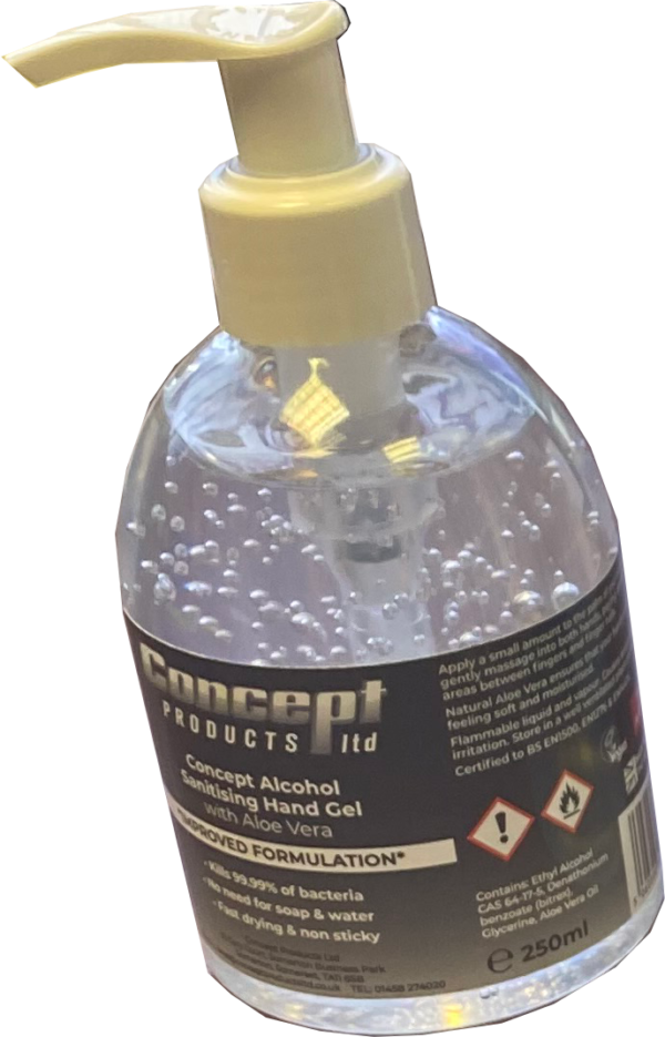 Concept Hand Sanitiser 70% Alcohol 250ml