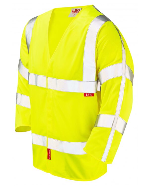 Cranford Class 3 LFS 3/4 Sleeve Waistcoat Yellow
