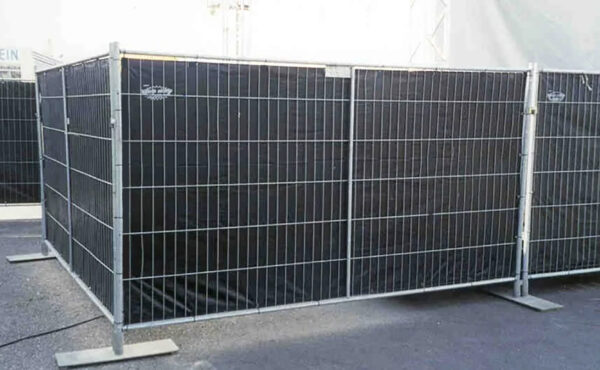 Fence Cover 1.83x200m Black 100g/m2 PE8