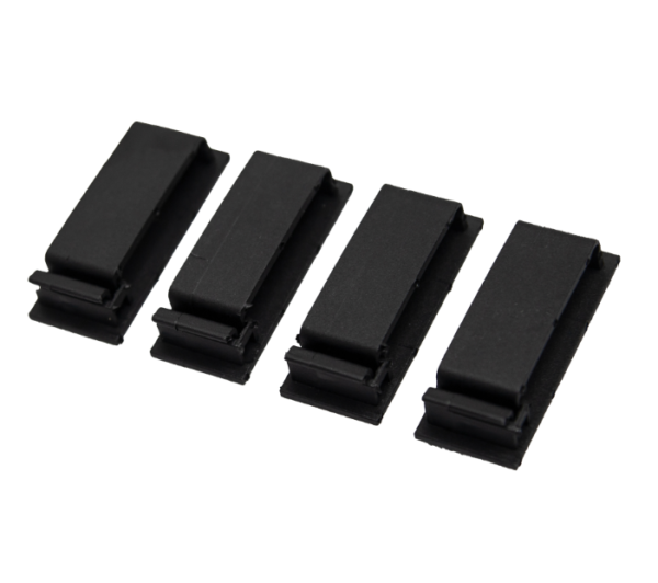 Self-Adhesive Safety Helmet Goggle/Torch Clips (4-pack)