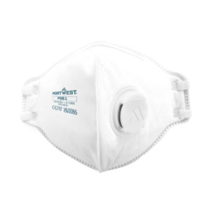 Valved Dolomite Fold Flat Respirator P351 - FFP3 (20 Pack)